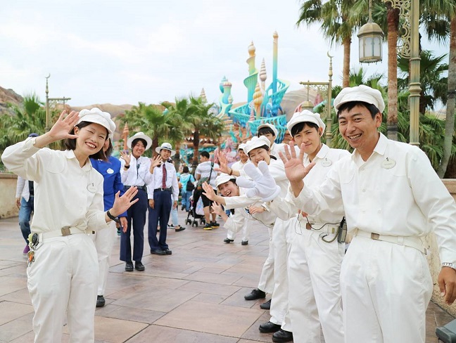 東京ディズニーシーのキャストさんたち