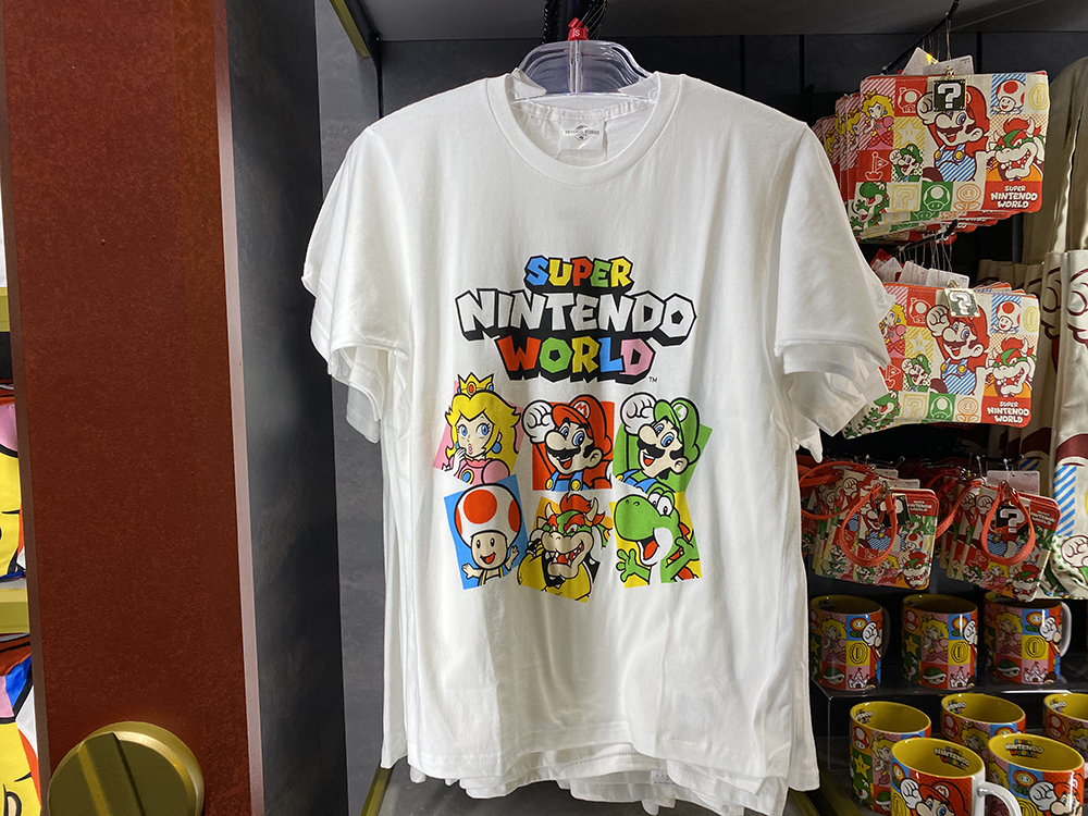 Tシャツ（マリオ全員集合）