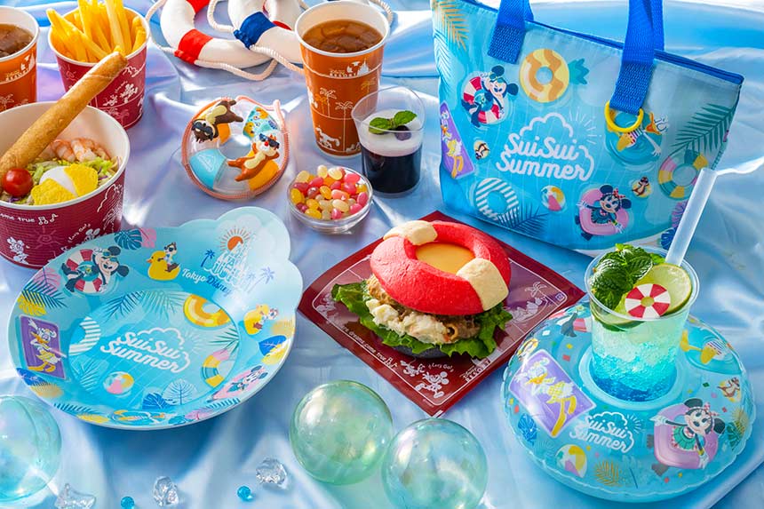 【6/9発売】ディズニーランド「SUISUI SUMMER」スペシャルメニュー12選！値段＆販売場所まとめ！スーベニアグッズも登場！