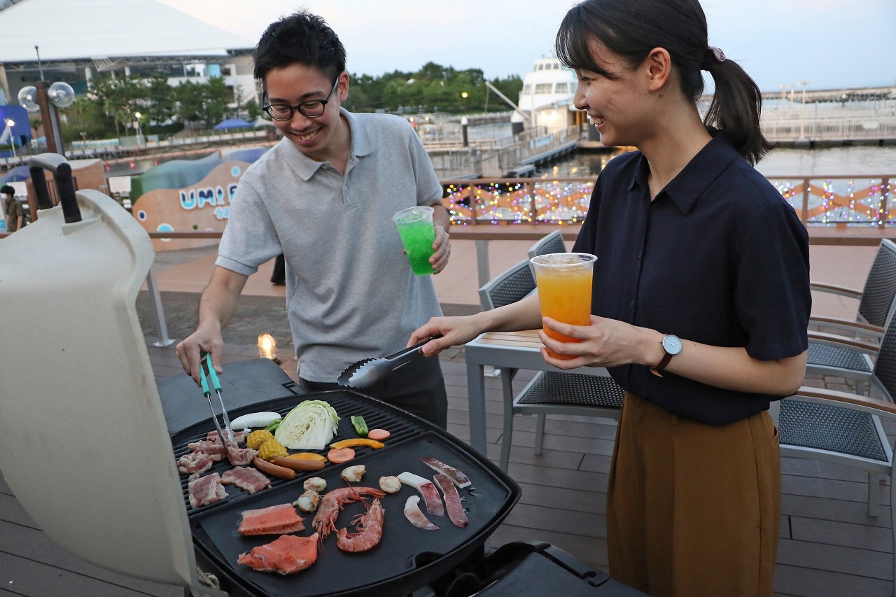 海風を感じながらBBQを楽しもう