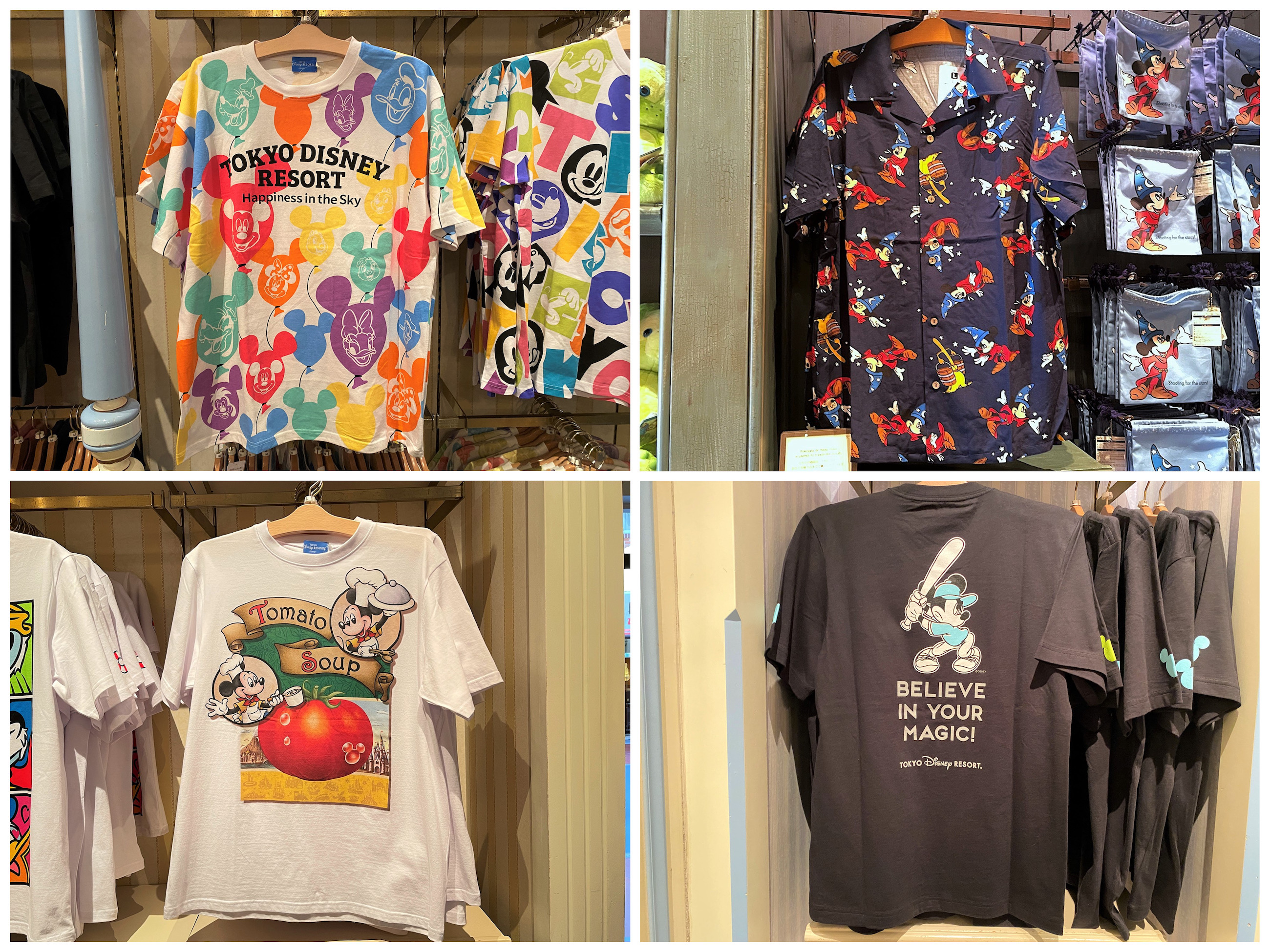 【2022】ディズニーミッキーTシャツまとめ！メンズやキッズサイズもあり！親子コーデにもおすすめ！