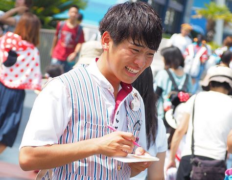 東京ディズニーランドのキャストさんたち