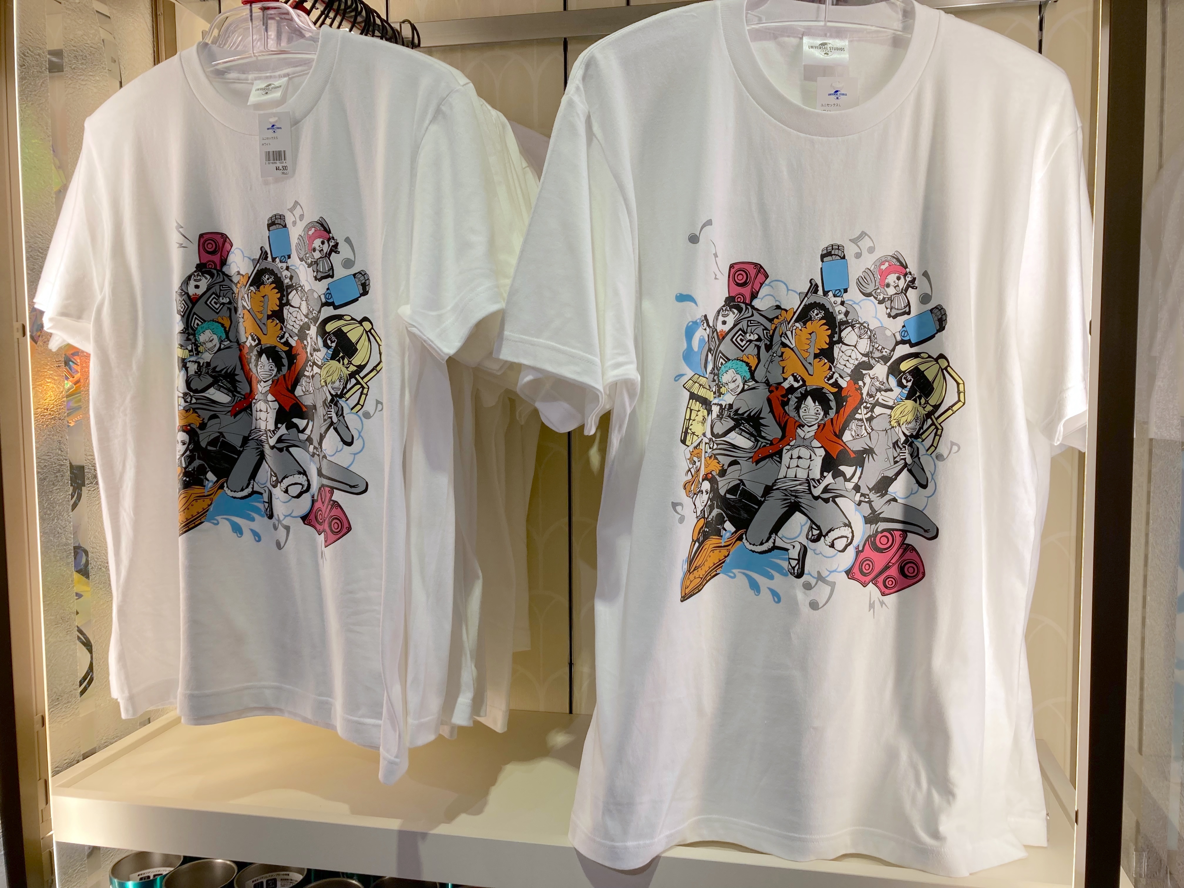 USJ×ワンピースコラボグッズ：Tシャツ