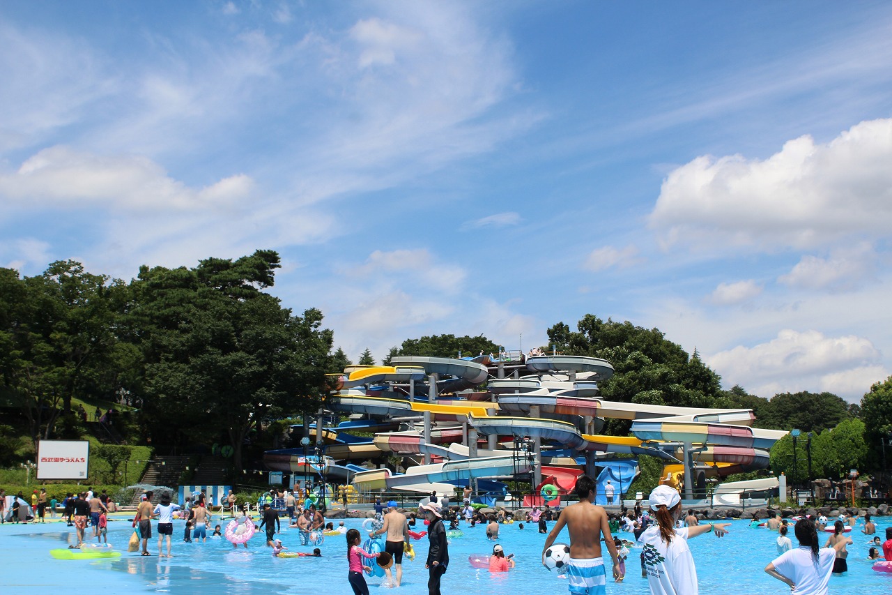 大回転！急流すべり台