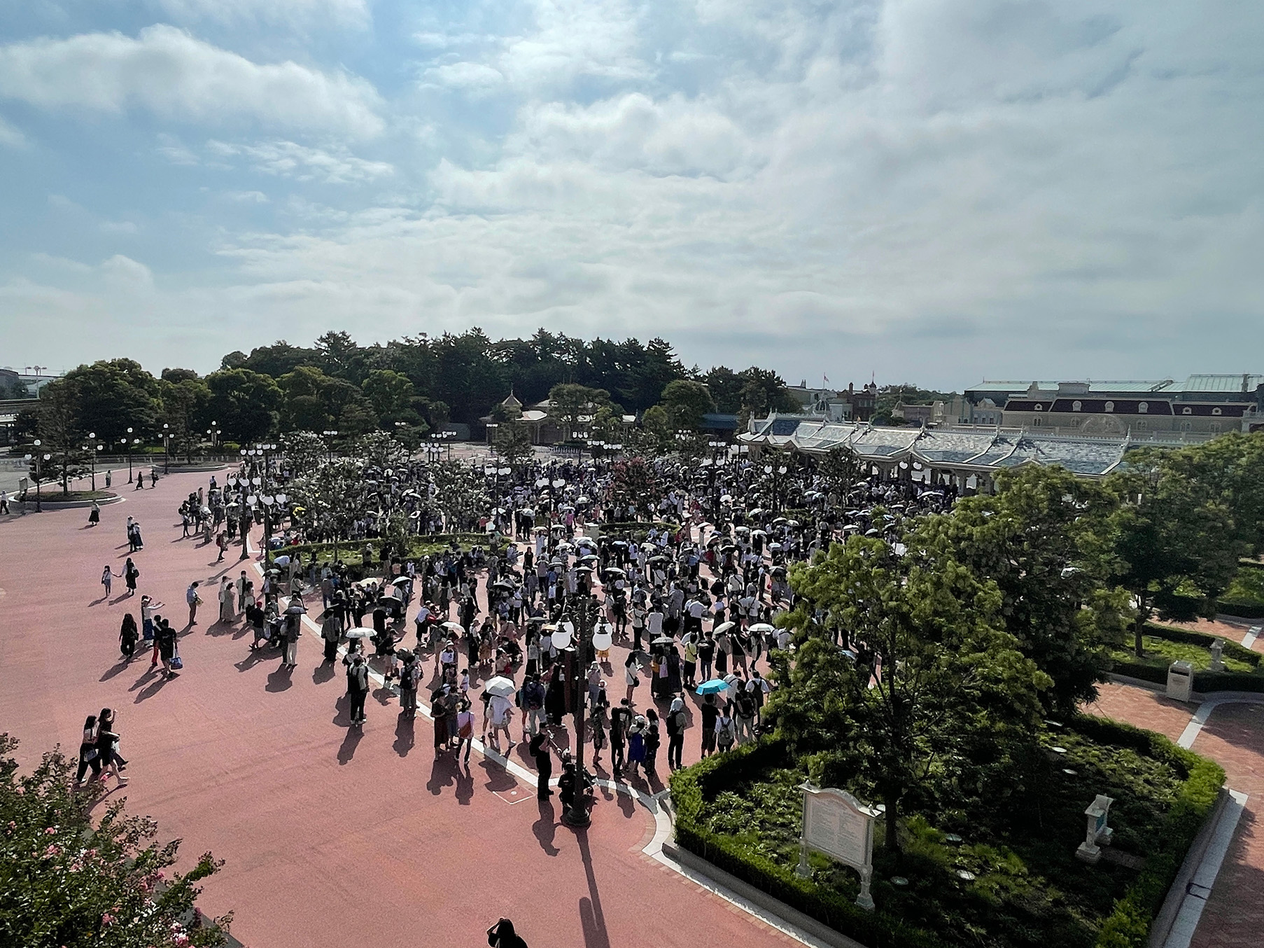 2022年9月4日(日)のエントランスの様子