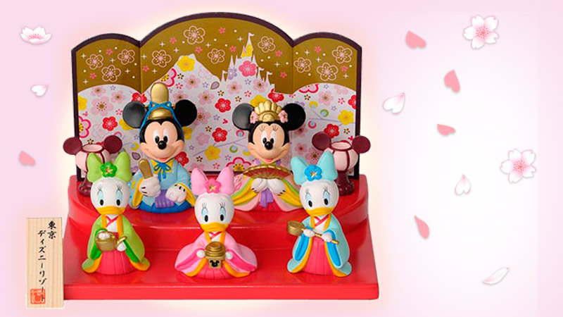 【12/26発売】ディズニーひな祭りグッズ！豪華な雛人形とぬいぐるみが登場！