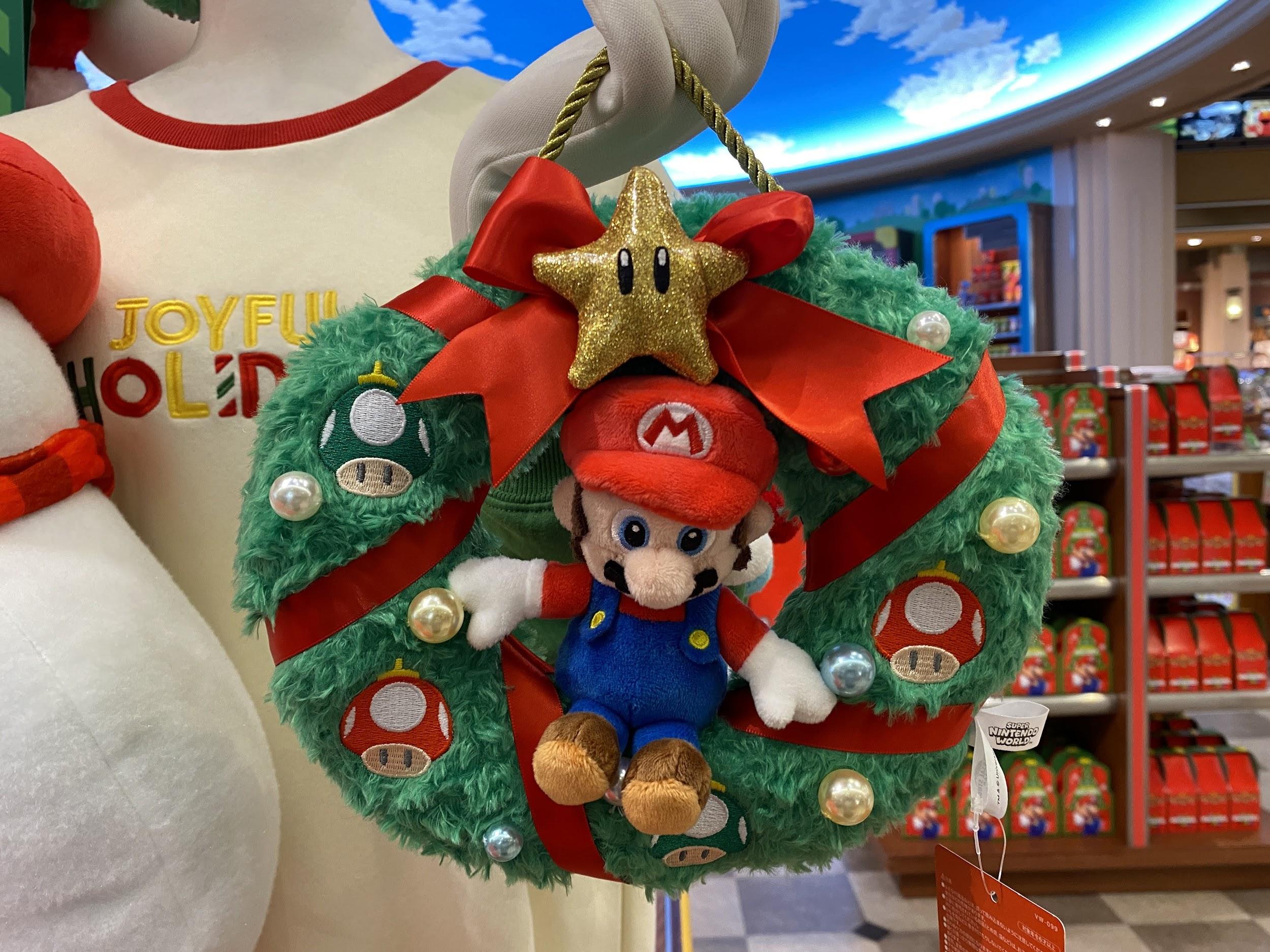 マリオのクリスマスリース／USJクリスマスグッズ 2022