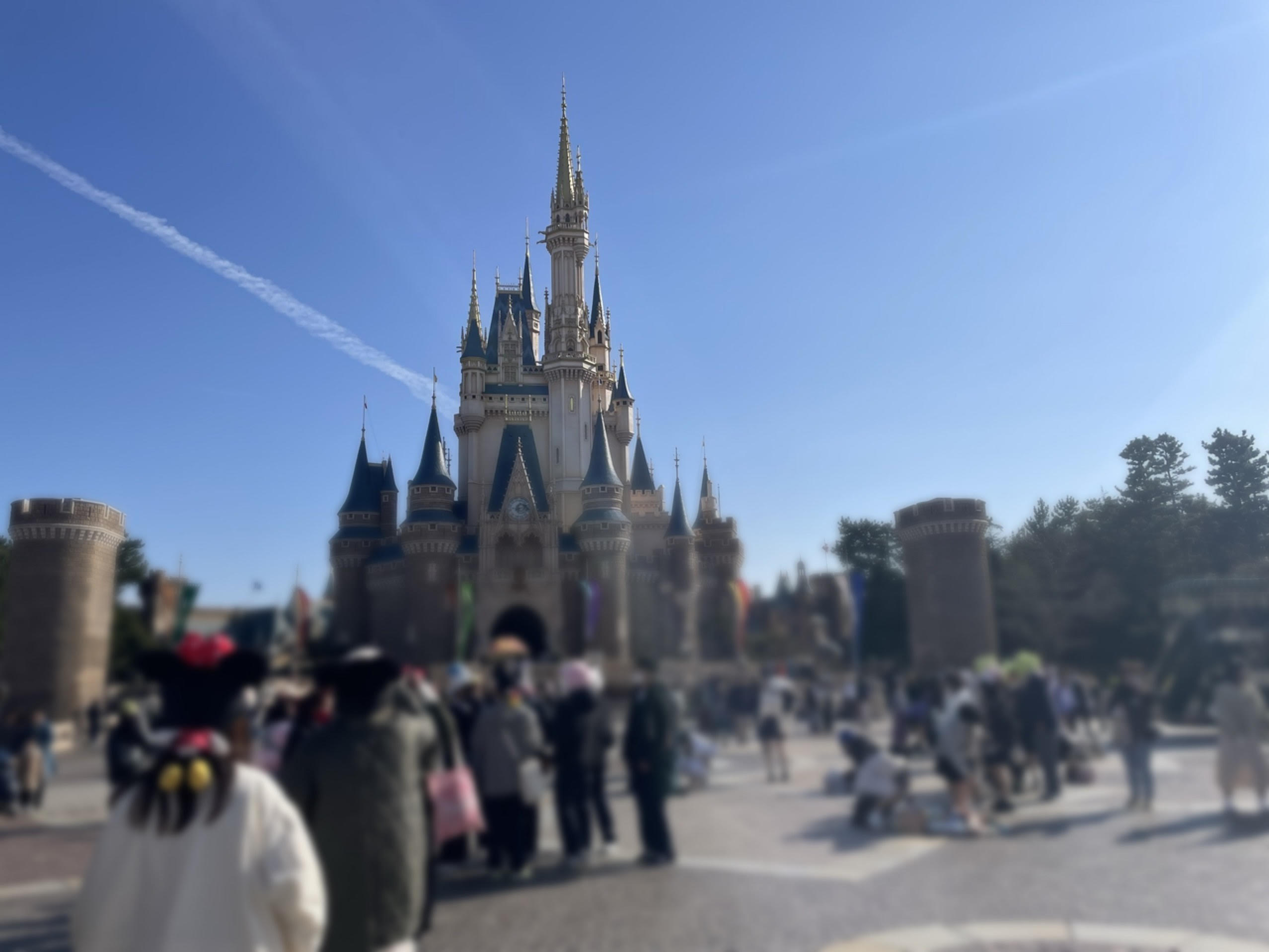 ディズニーランド混雑状況の現地レポート：パレード待ち