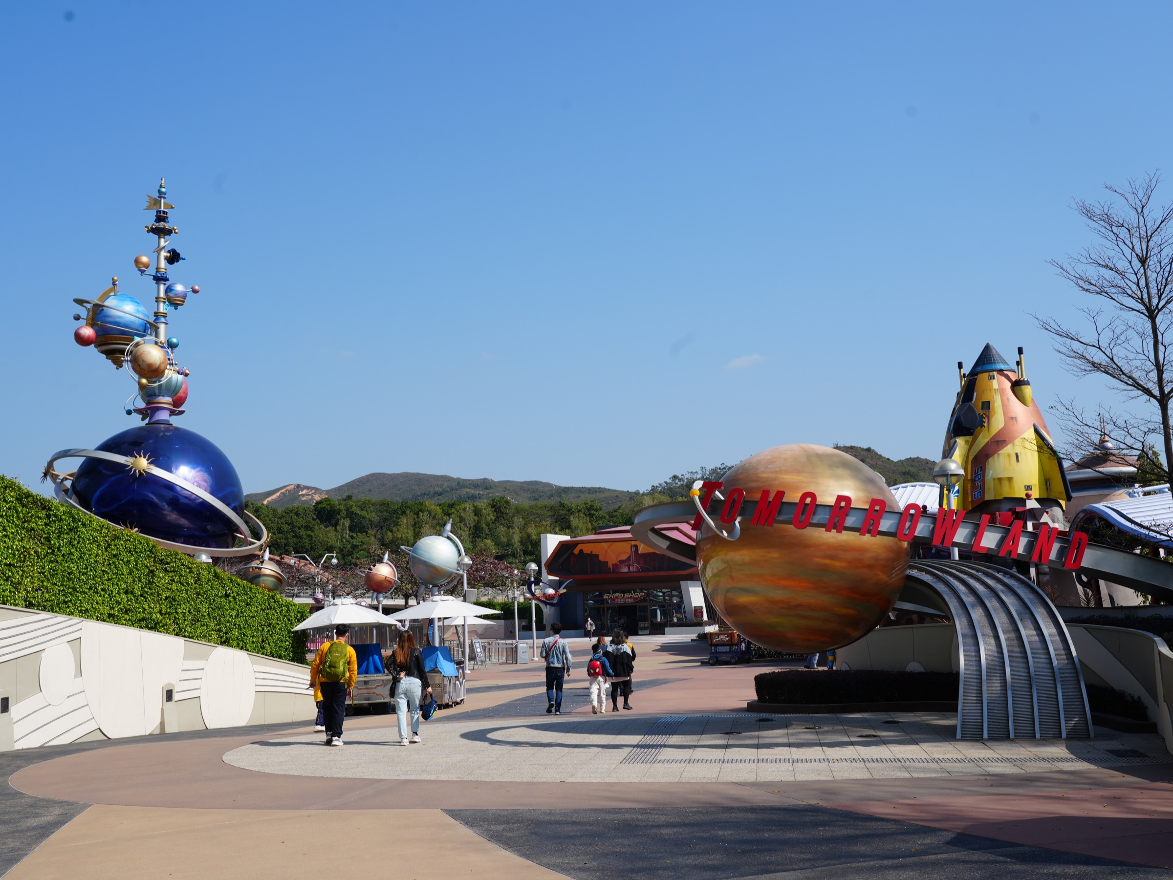 香港ディズニーランド：トゥモローランド