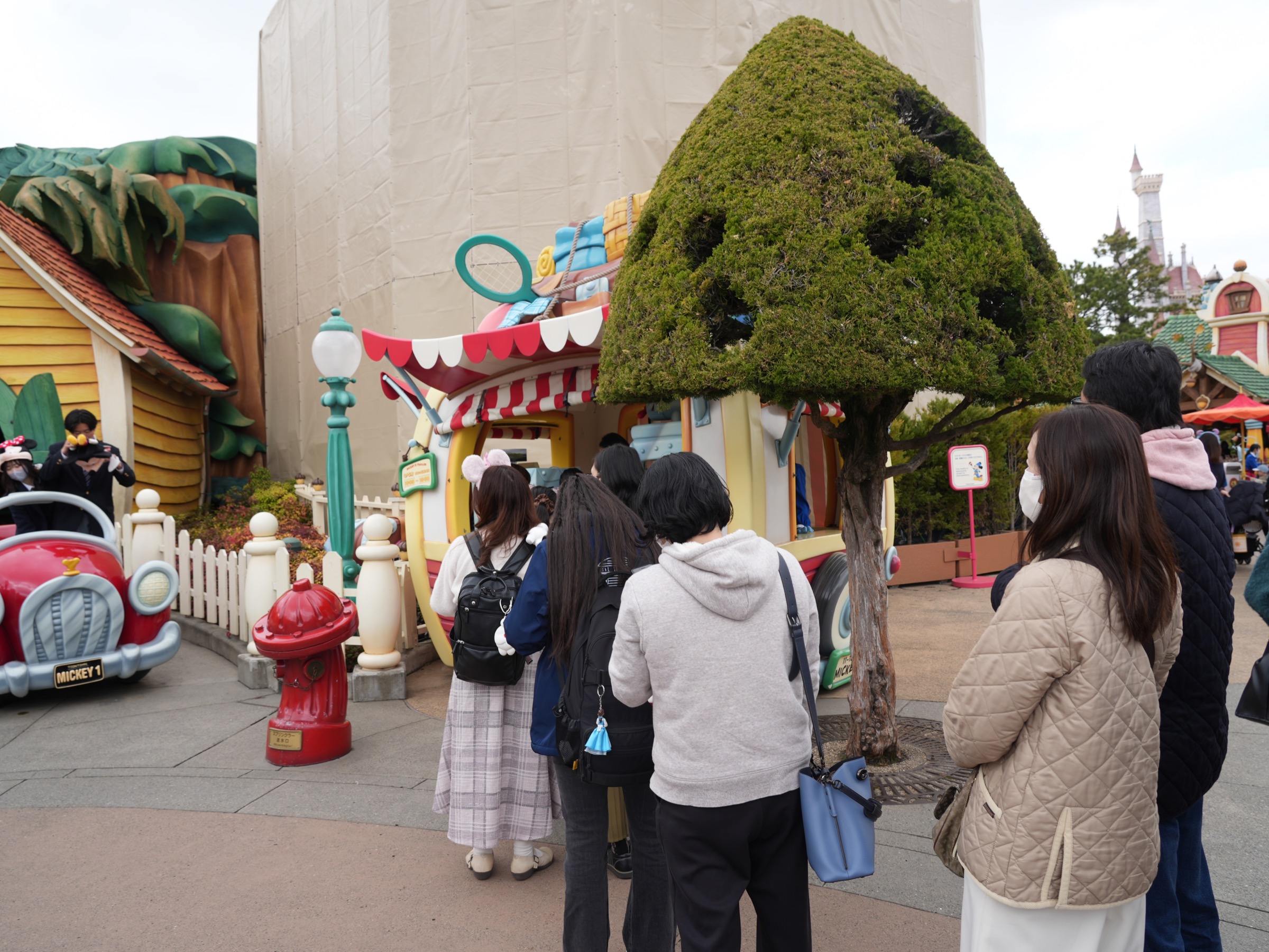 3月ディズニーランド混雑レポ：レストランの混雑状況