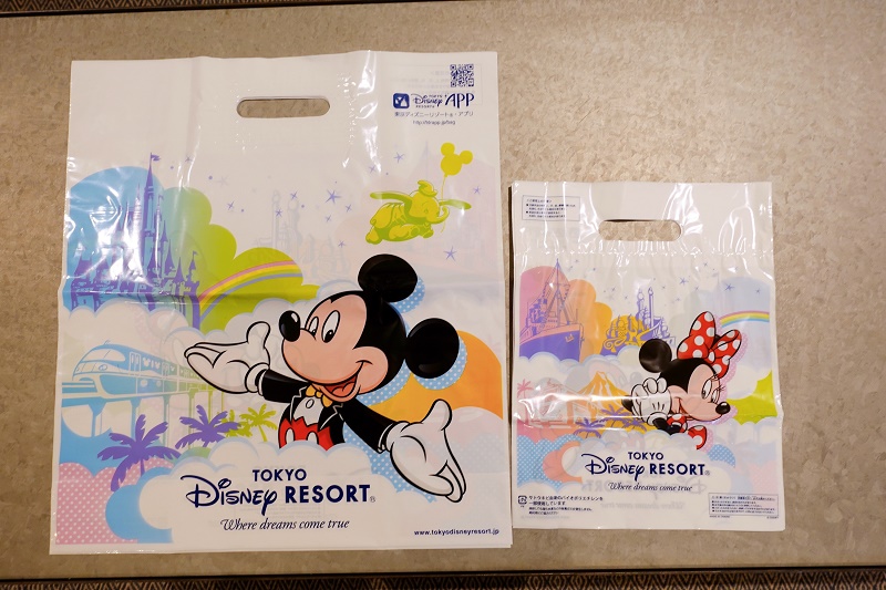 東京ディズニーリゾートのお買い物袋（旧デザイン）