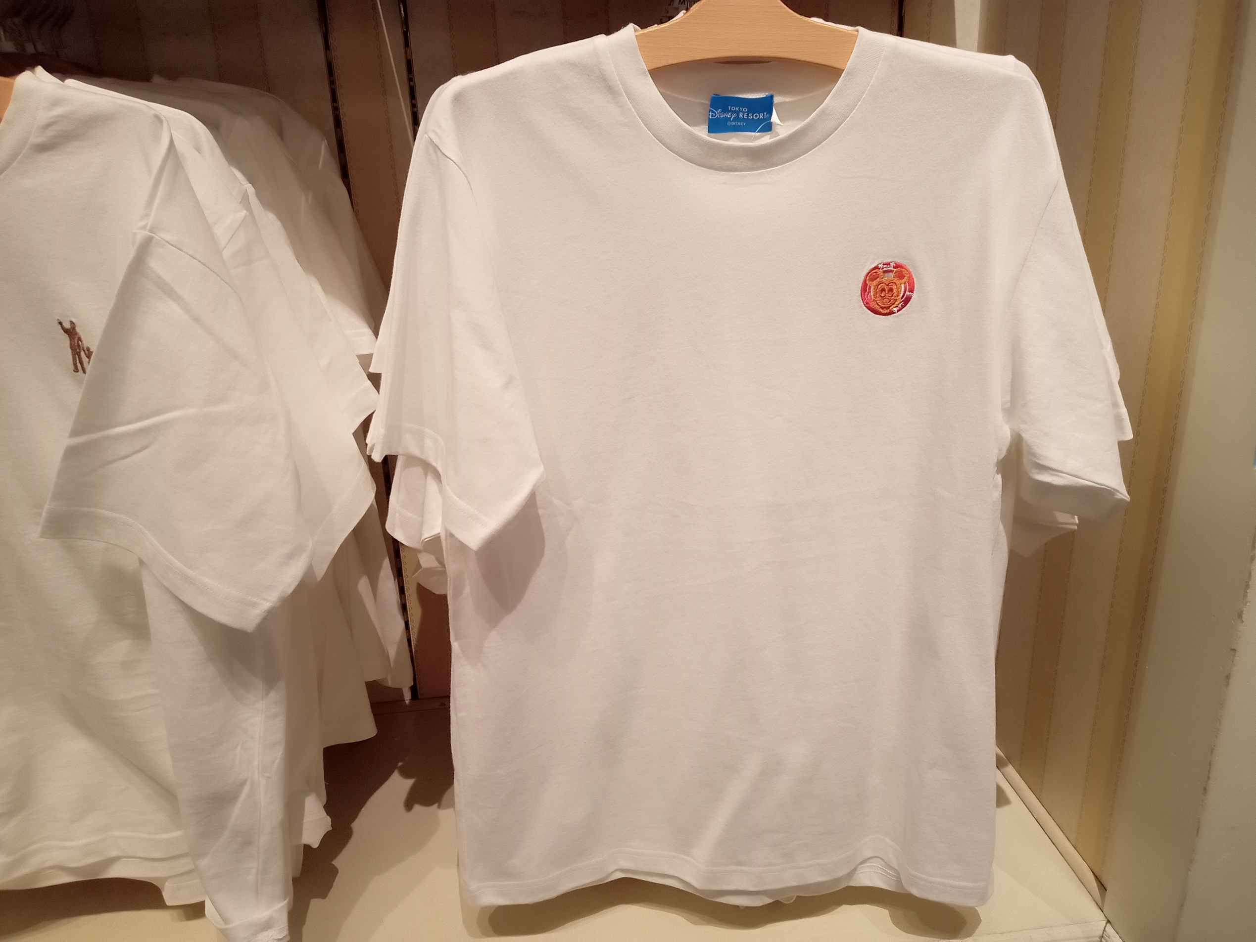 ミッキーワッフルTシャツ