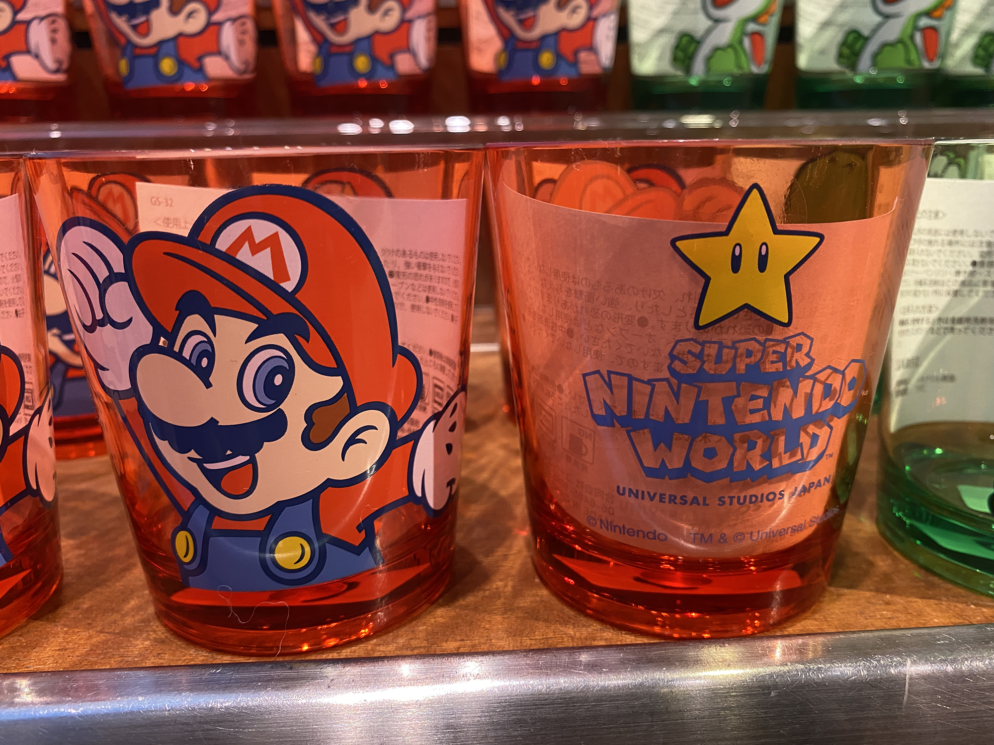 マリオのグラス