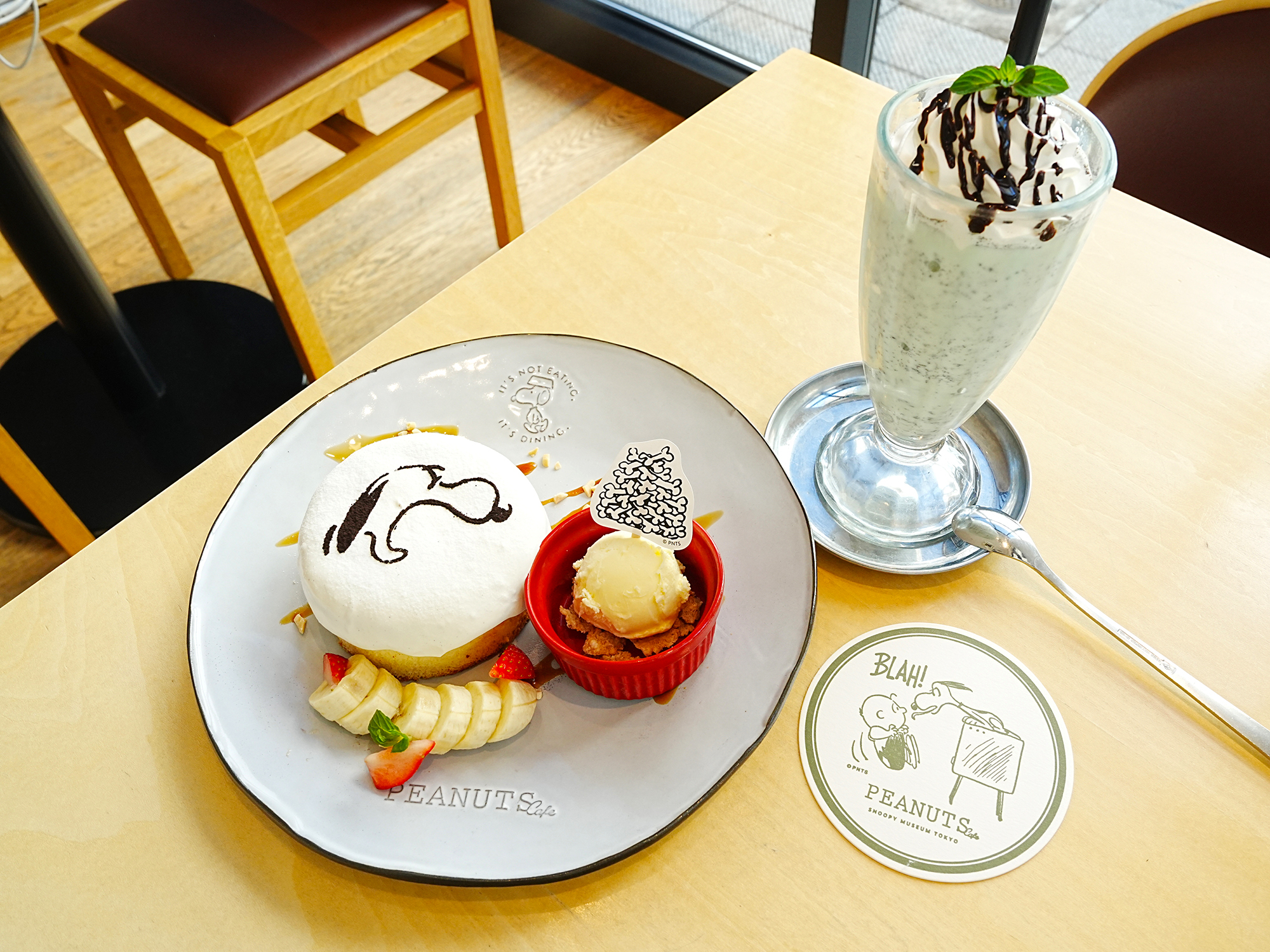 PEANUTS Cafeのメニュー