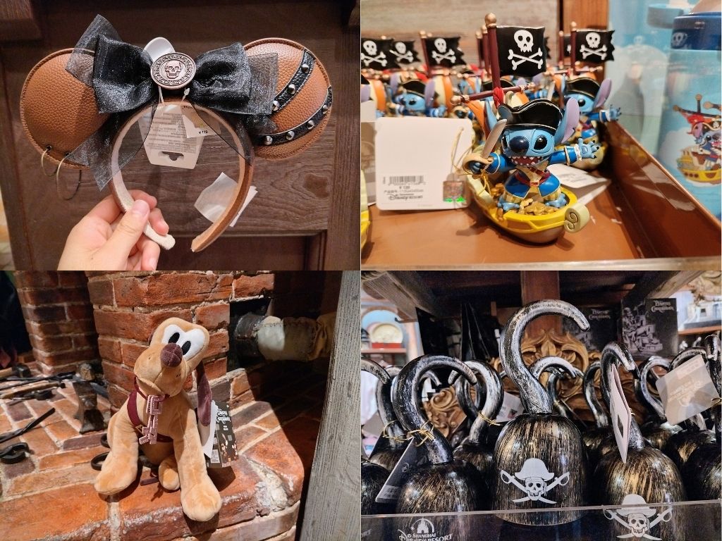 上海ディズニーランドのカリブの海賊関連グッズ・お土産