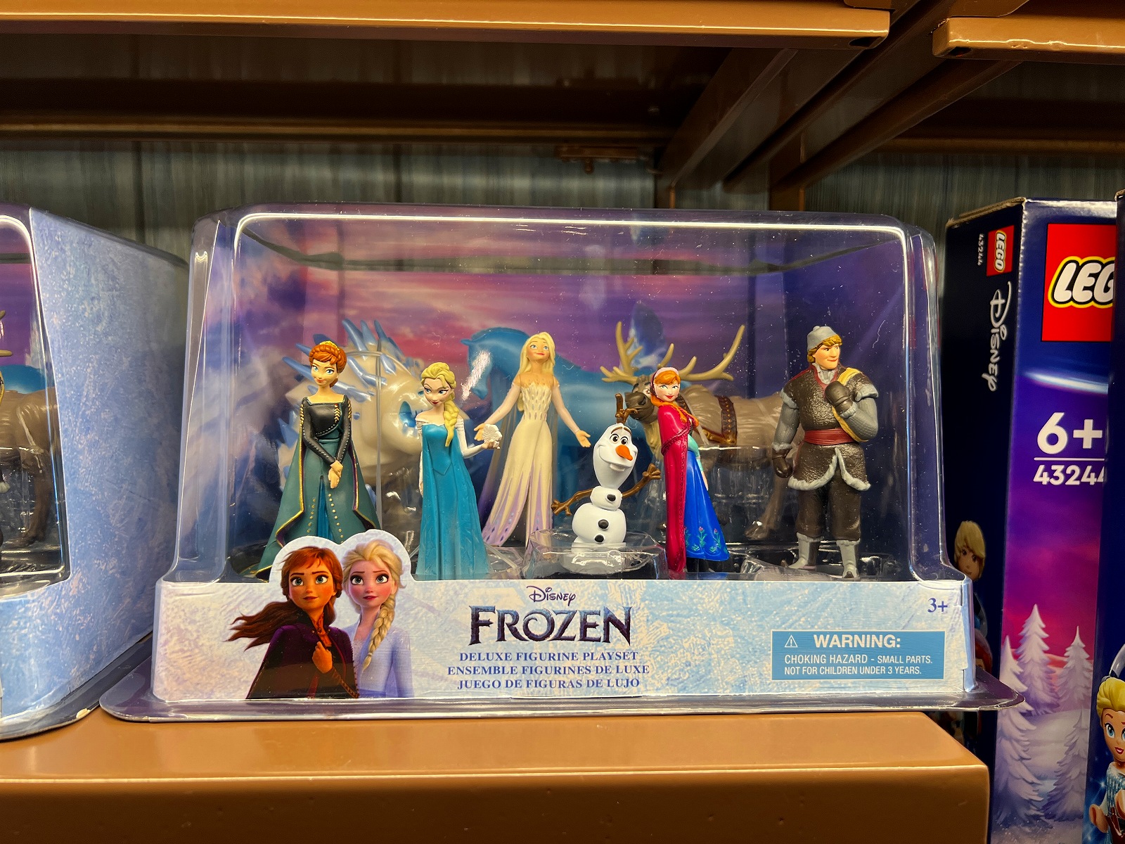 香港ディズニーアナ雪グッズ：フィギュアセット