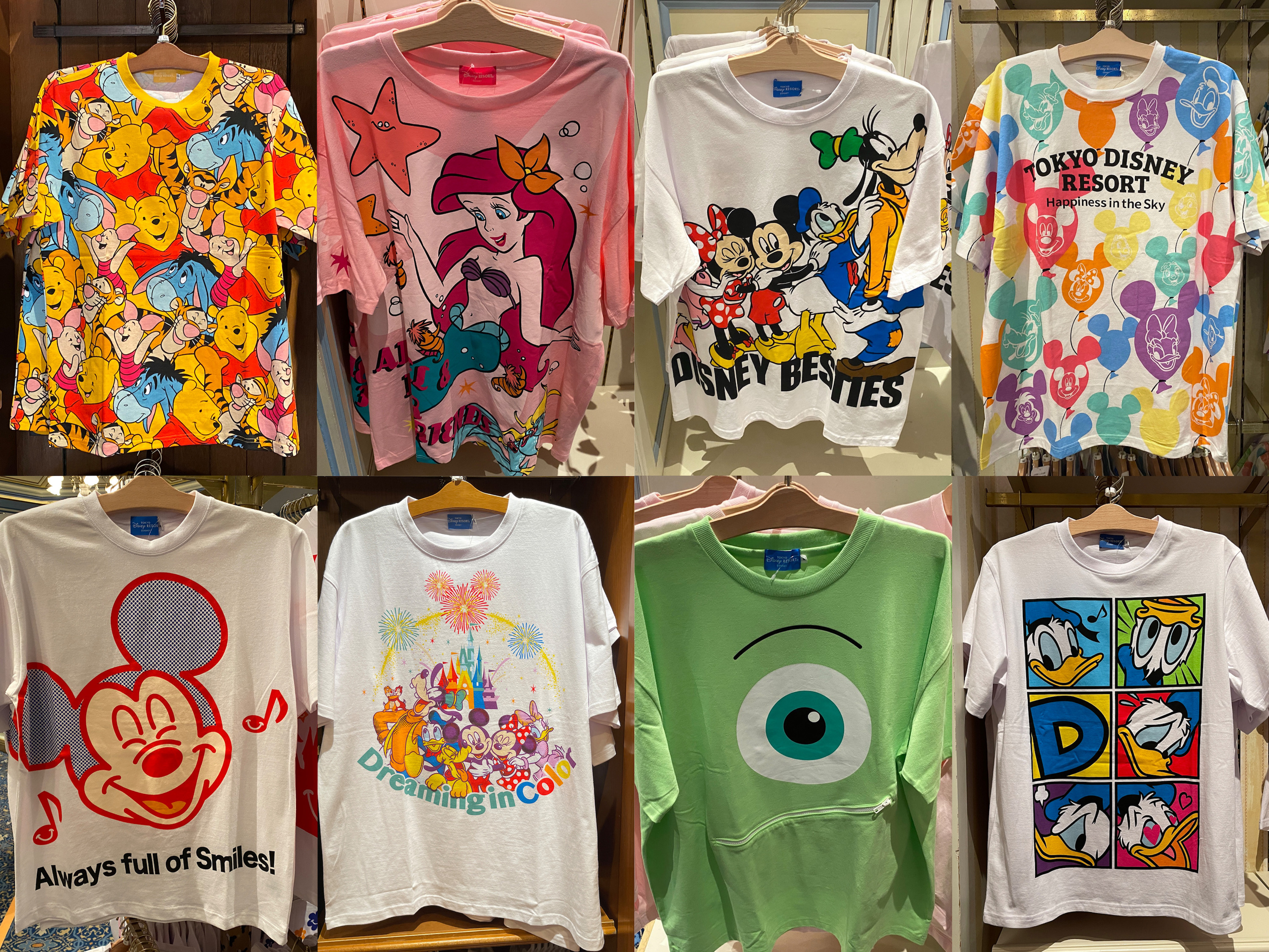 Tシャツ（ディズニーランド）