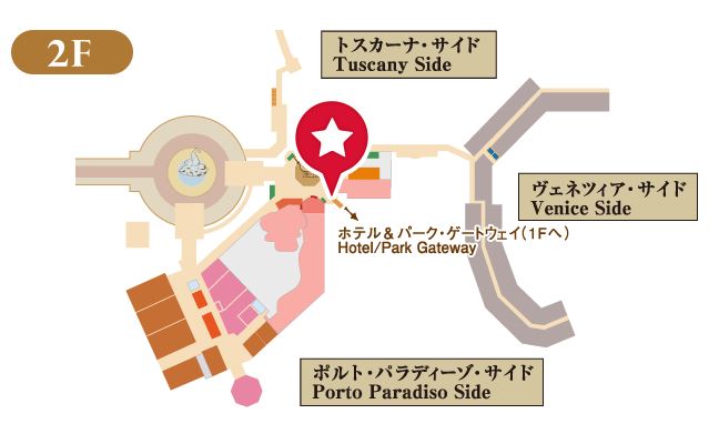 ホテル＆パーク・ゲートウェイの地図