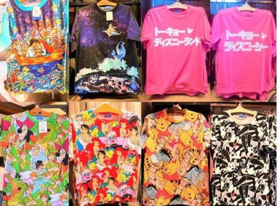 ディズニーTシャツコーデ