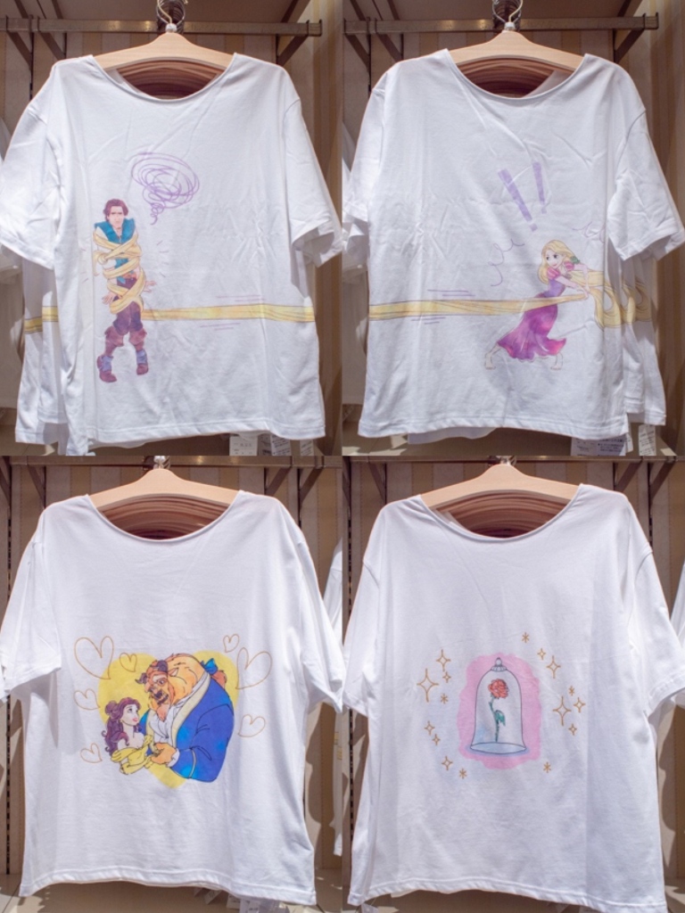 ディズニープリンセスTシャツ