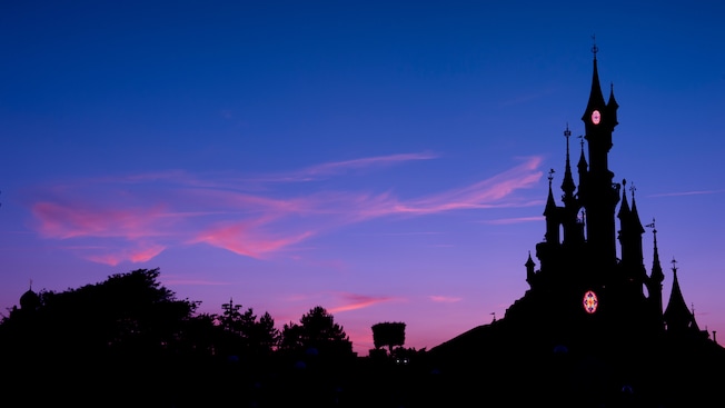 ディズニーランド・パリの夜景