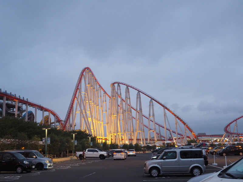 夜のナガシマスパーランド