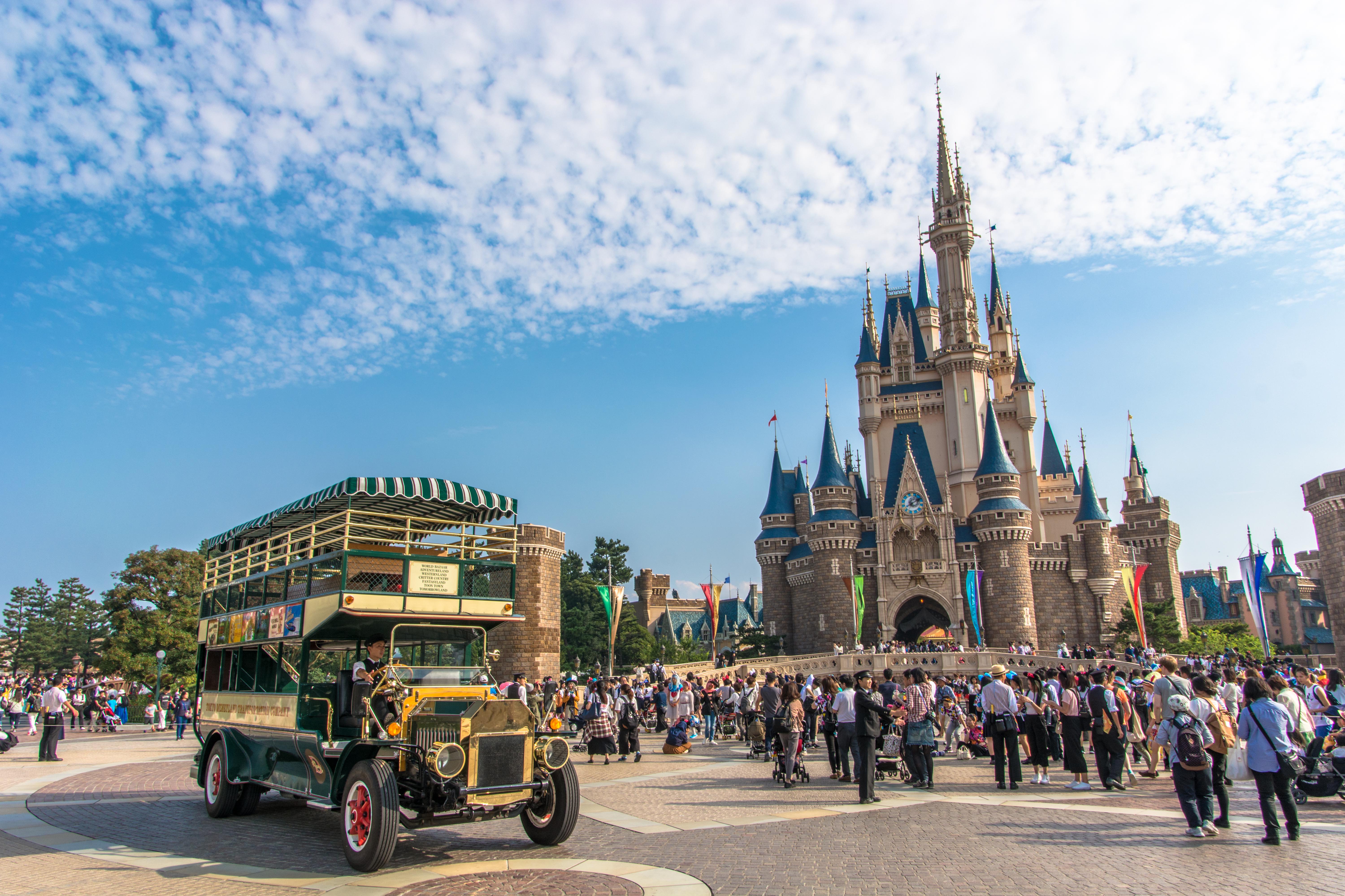 ディズニーランドのシンボル、シンデレラ城