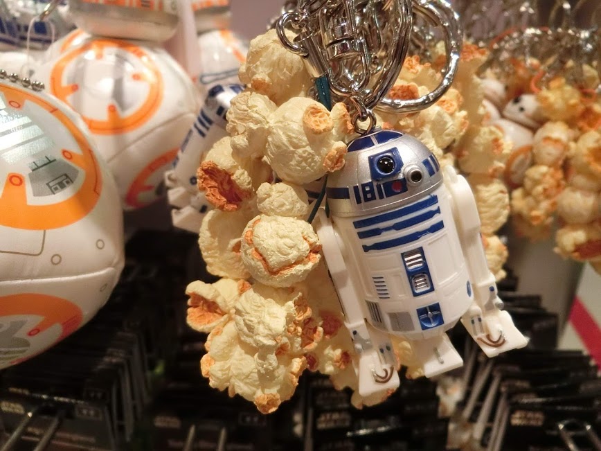 R2-D2のポップコーンキーチェーンストラップ