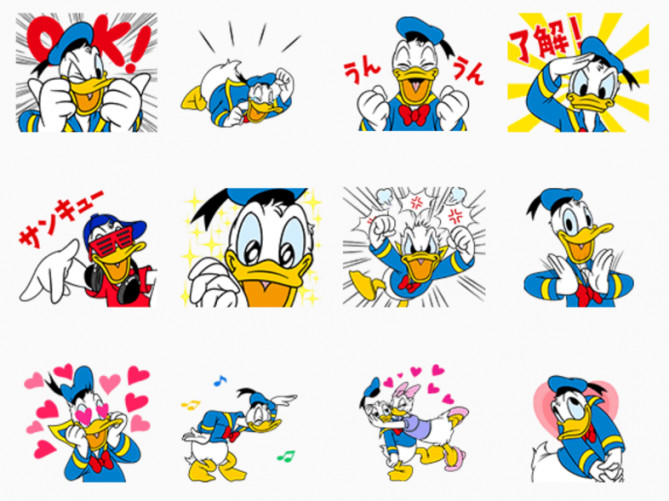 ディズニーのおすすめ人気LINEスタンプ11選！かわいいプーさんからDヲタのおもしろスタンプも