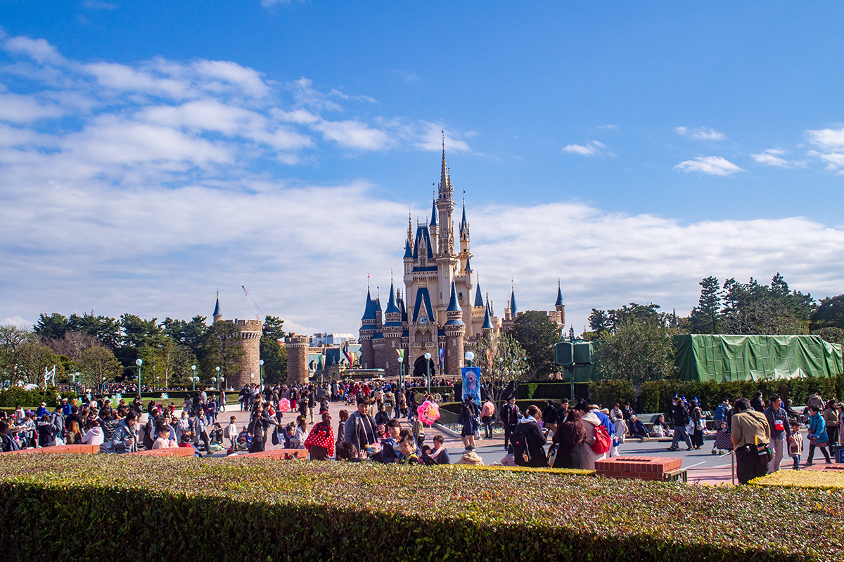 「セレブレイト東京ディズニーランド」の抽選エリア