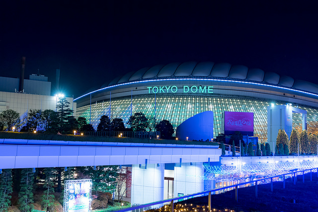 東京ドーム近くで見晴らしも抜群