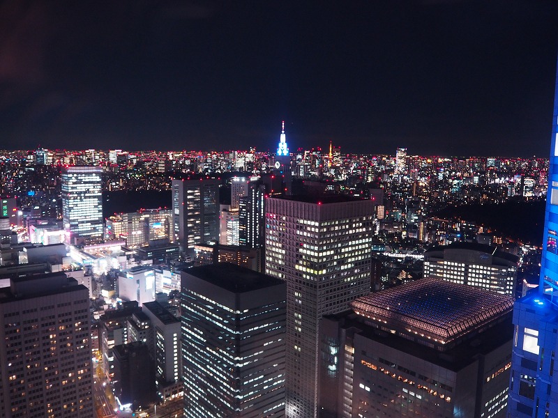 東京タワーも見える南方面