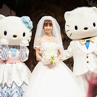 サンリオピューロランドの結婚式にはキャラクターも登場