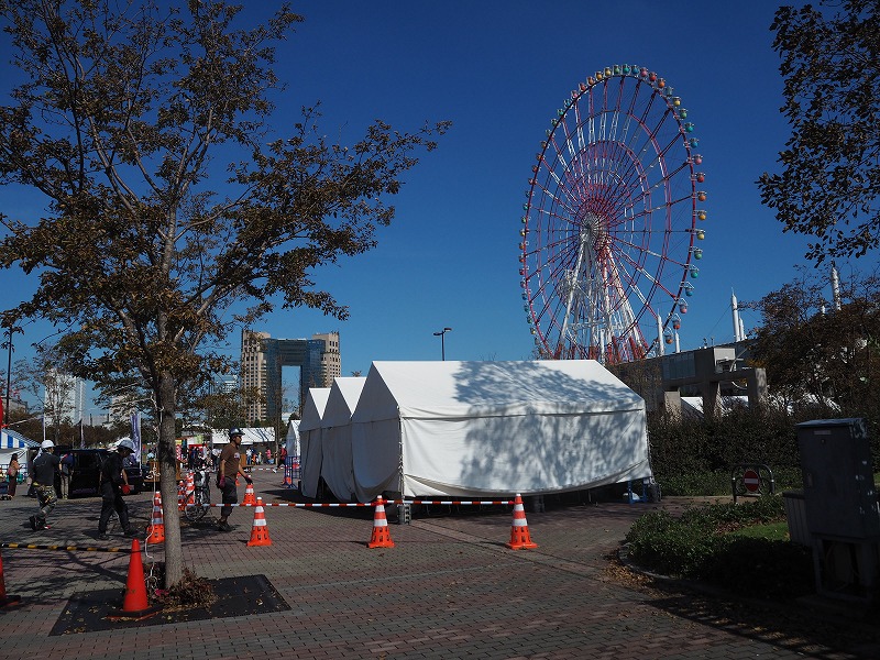 お台場ではイベントが行われることも多いですよ！