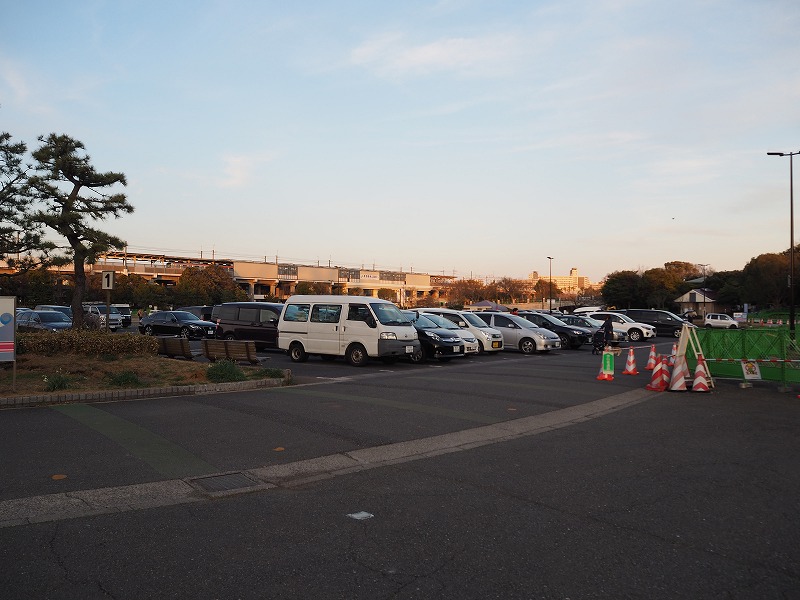 葛西臨海公園の第1駐車場