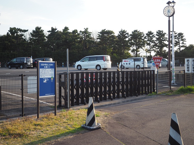 葛西臨海公園の第3駐車場