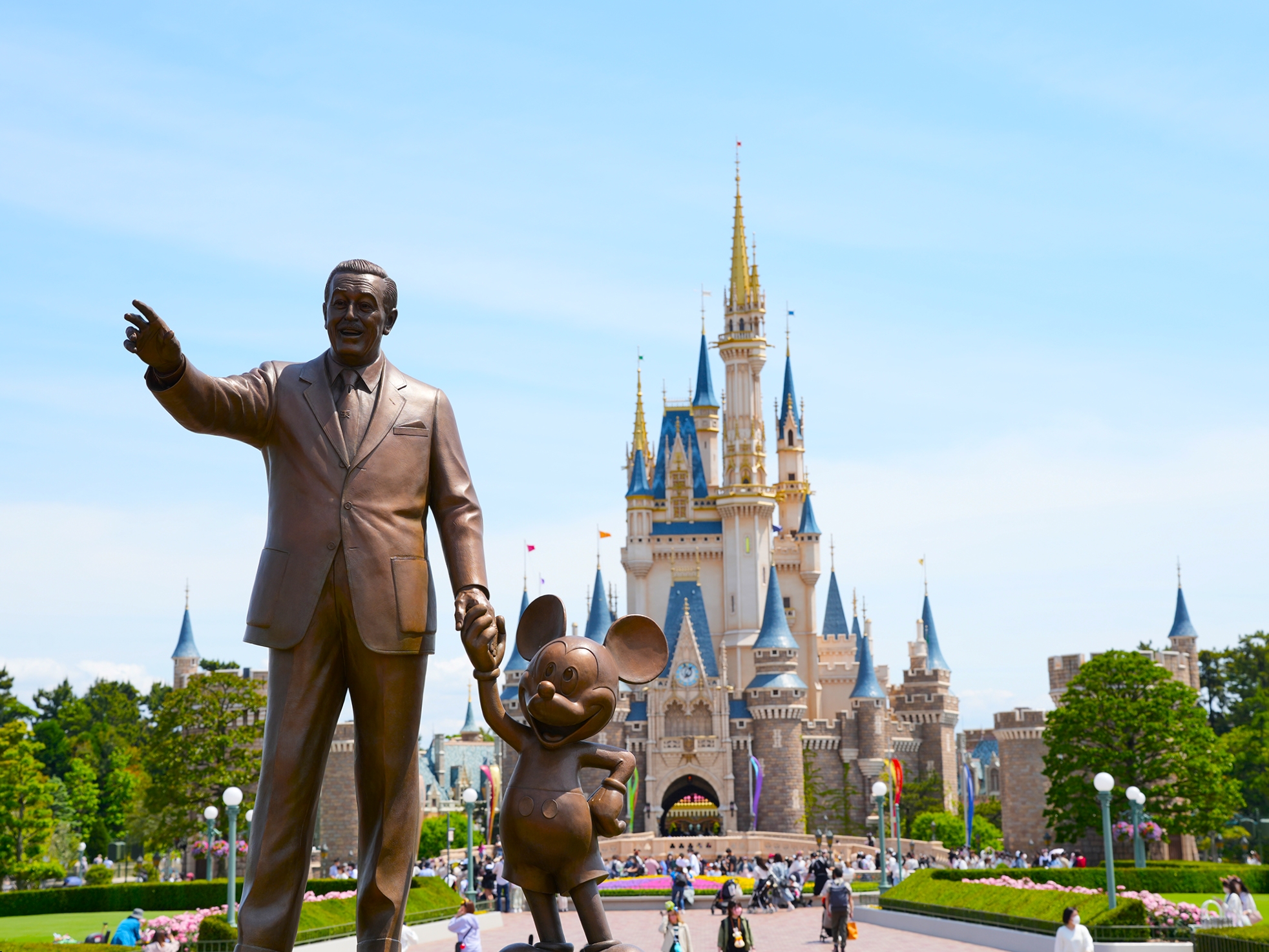 東京ディズニーランドのシンボル、シンデレラ城