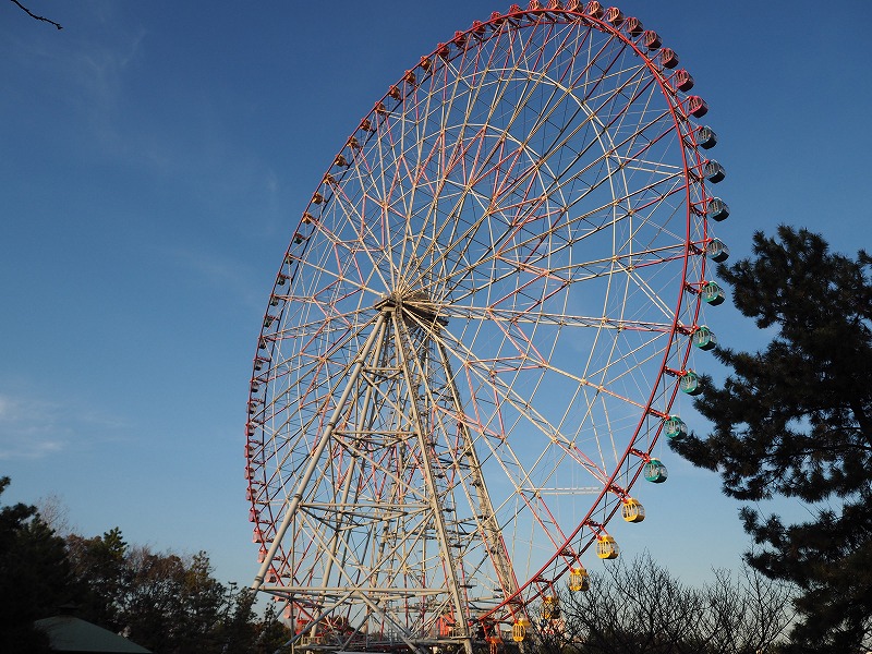 【葛西臨海公園の観覧車】チケット・割引・風景まとめ！富士山・東京タワー・スカイツリーが見える観覧車！