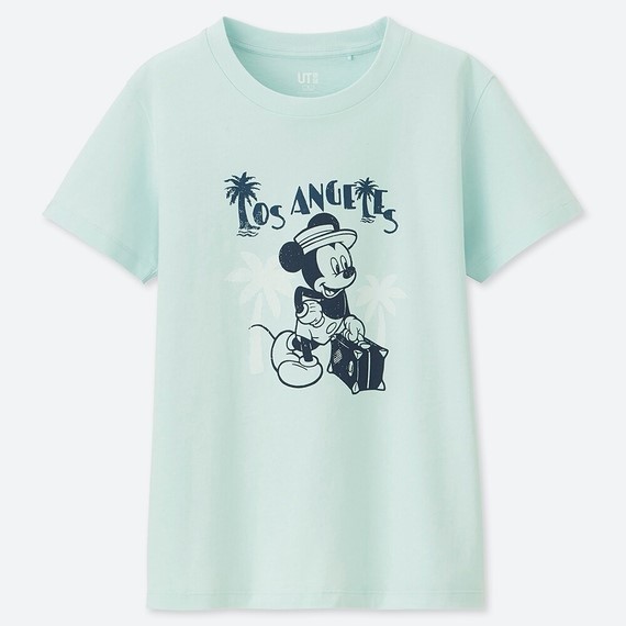 ミッキーのトラベルTシャツ(ロサンゼルス)