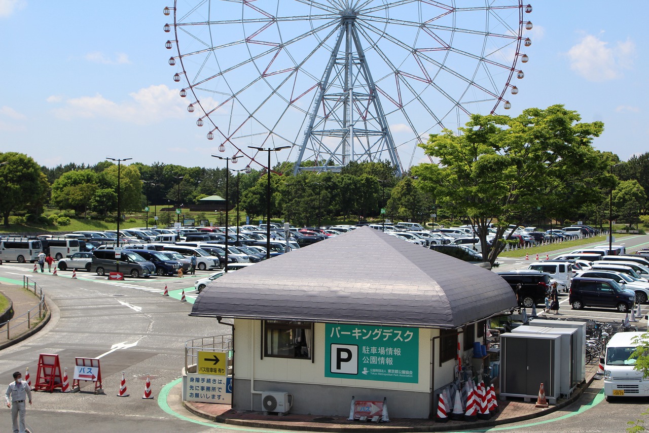 葛西臨海公園の駐車場