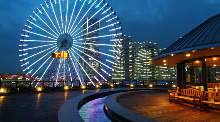 万葉倶楽部からの夜景