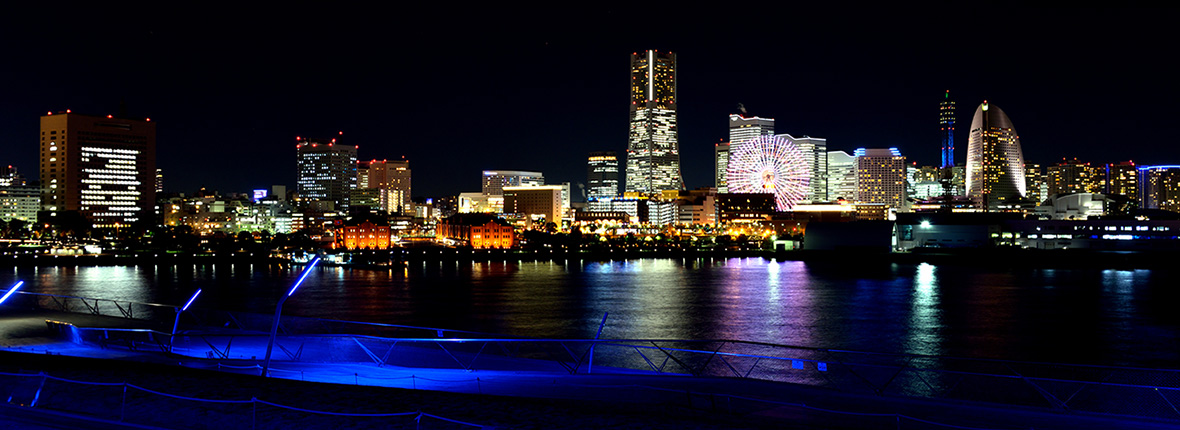 大さん橋からの夜景