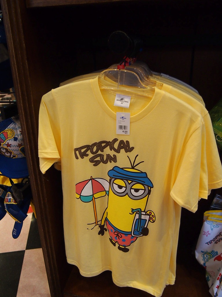 「MINIONS SUMMER」シリーズのケビンTシャツ