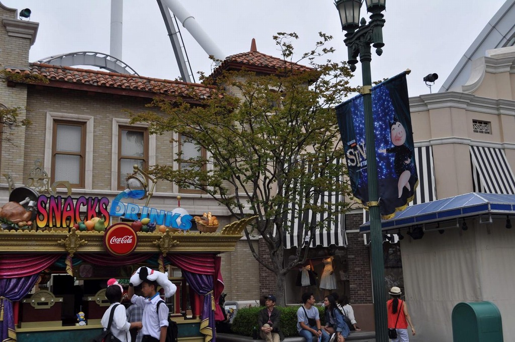 ハリウッドエリアの風景／USJ