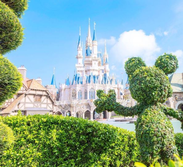 東京ディズニーランド風景