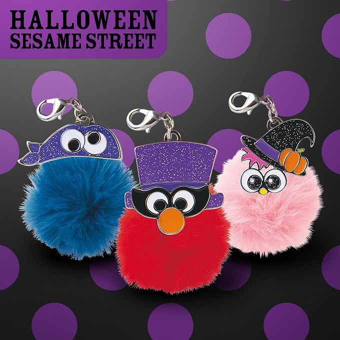 「HALLOWEEN　SESAME　STREET」モフモフチャームセット