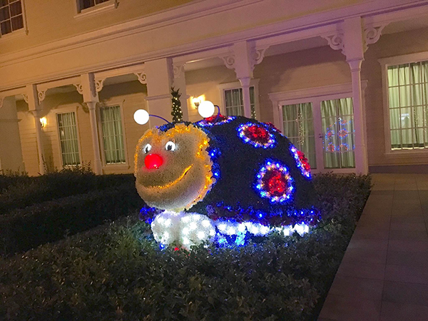 東京ディズニーセレブレーションホテルの中庭