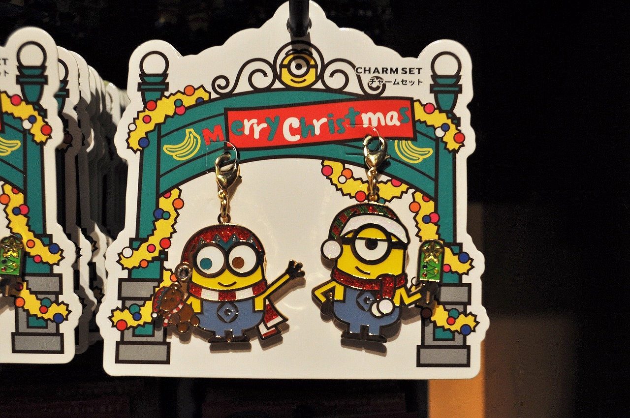 MINION MERRY CHRISTMASチャームセット（2個セット）