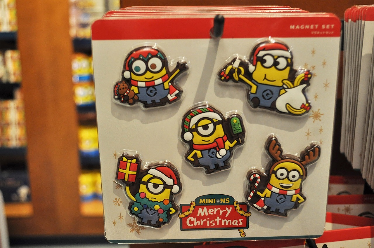 MINION MERRY CHRISTMASマグネットセット