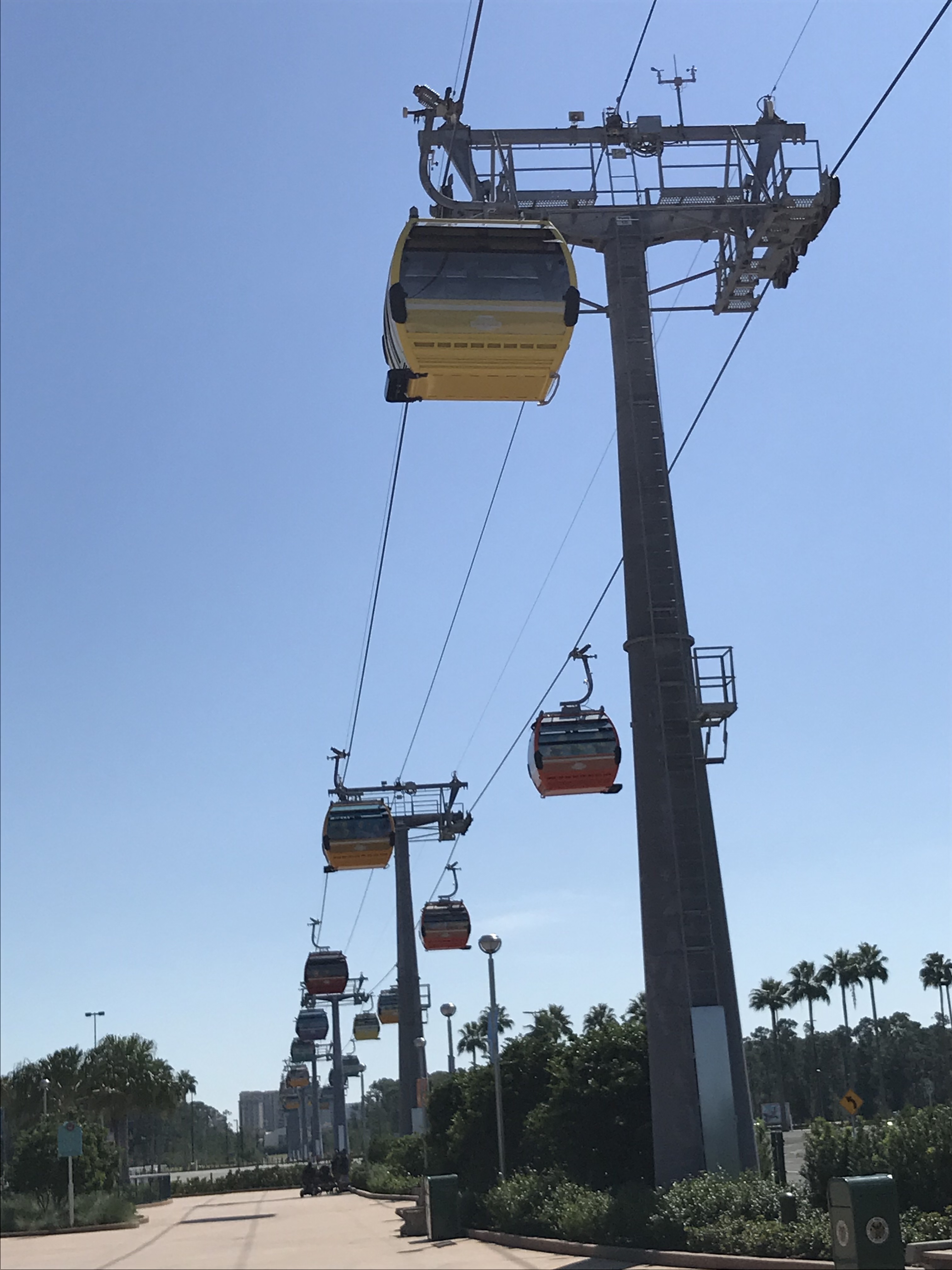 ディズニースカイライナーの様子